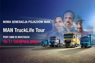 Już 10-11 sierpnia w Port 2000 w Mostkach zapraszamy na MAN TruckLife Tour